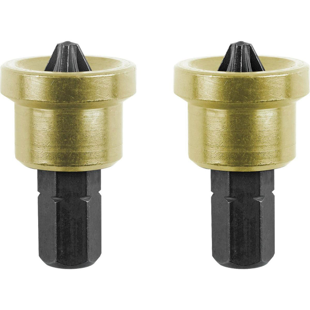 kwb  Trockenbau Bits mit Tiefenstopp 2x PZ 2 Bild 1