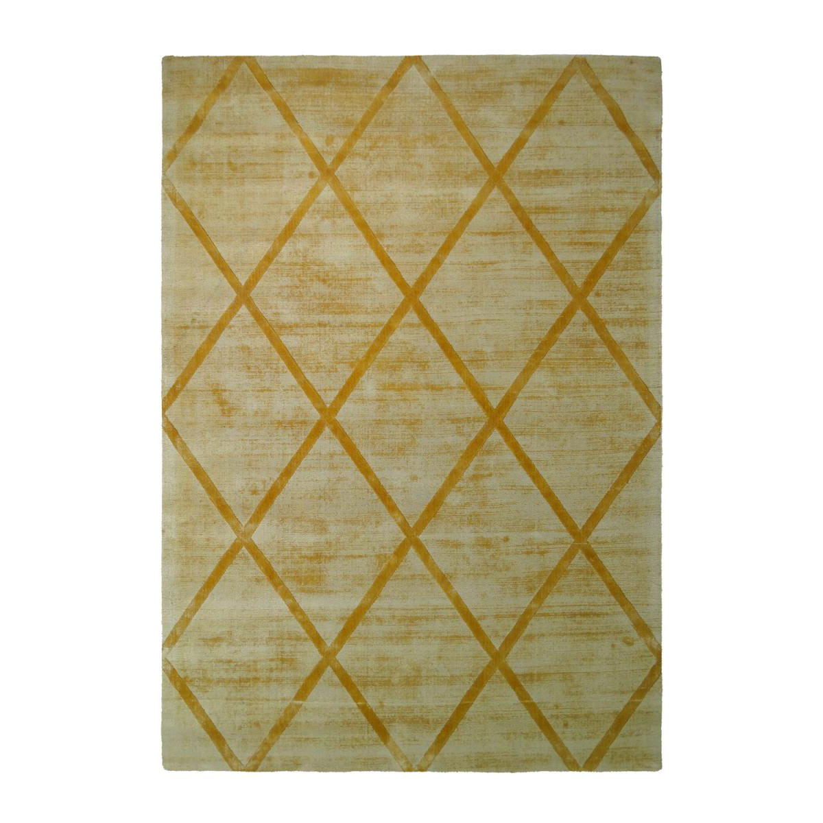 Kurzflorteppich „Luxury 210“ Gelb, 200x290cm