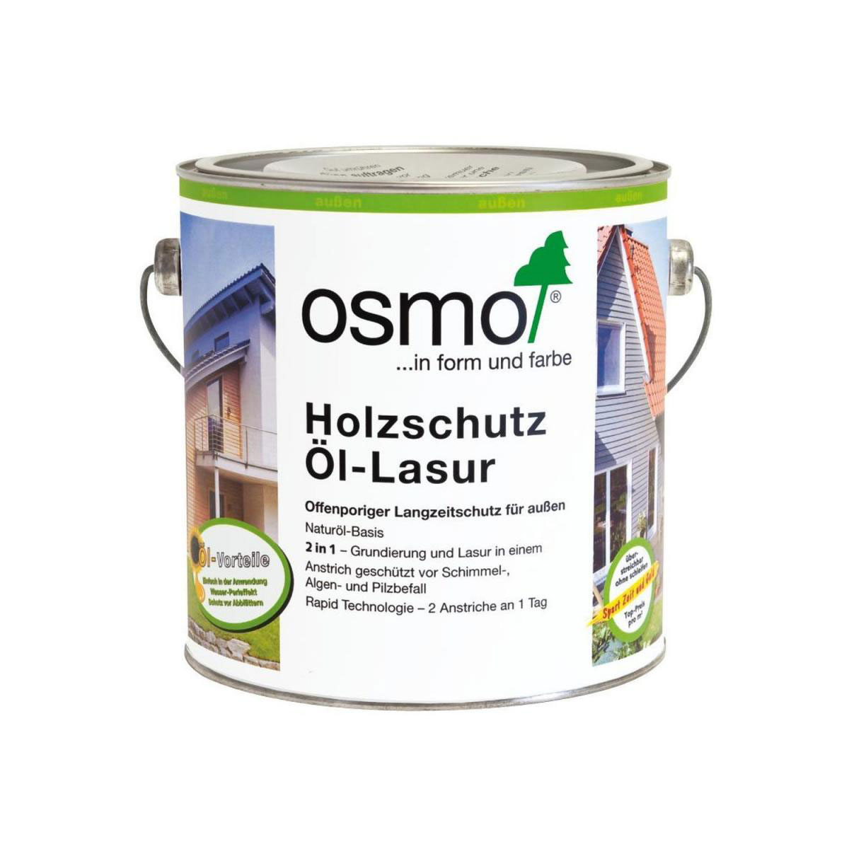 Osmo Holzschutz Öl-Lasur farblos 2,5 L