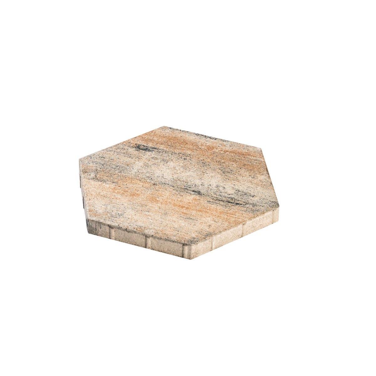 Diephaus Terrassenplatte No 1 Diamond Muschelkalk 46 x 40 x 4 cm