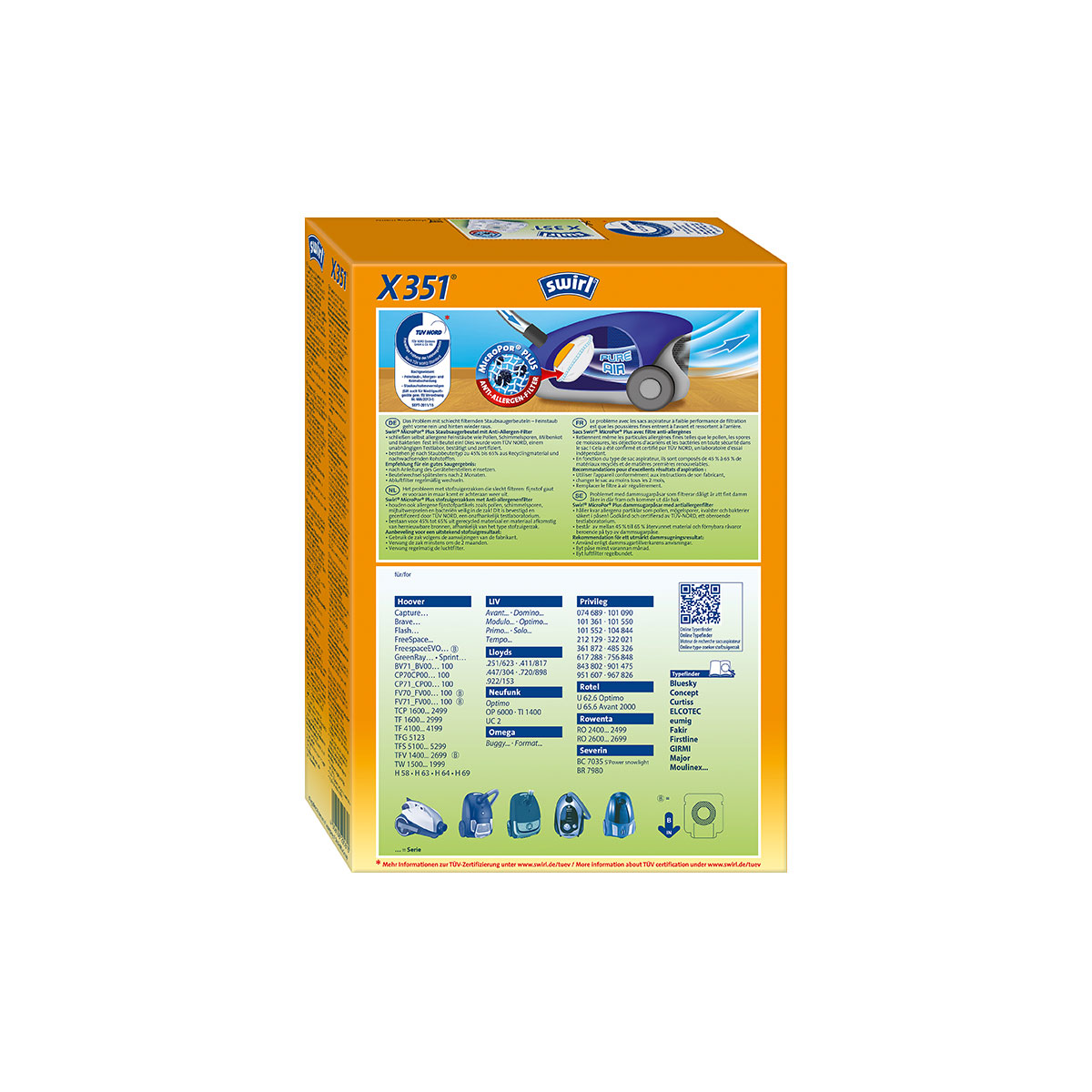 Staubsauger-Beutel X 351/350 EcoPor Bild 2