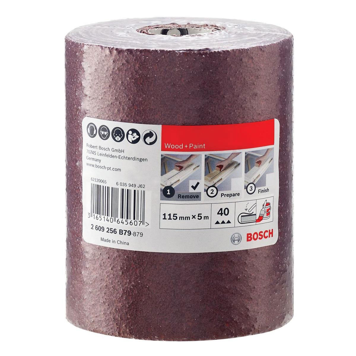 Bosch  Schleifrolle 11,5 x 500 cm K120 rot Bild 4