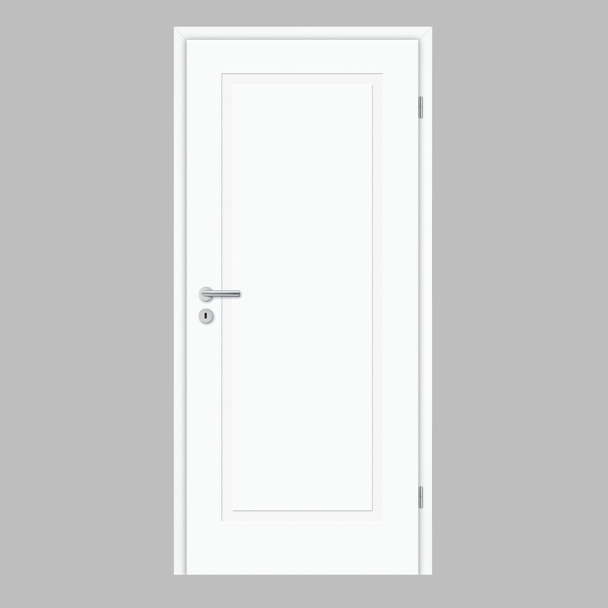 Borne Zimmertür Lusso 01 198,5 x 73,5 cm design-weiß rechts