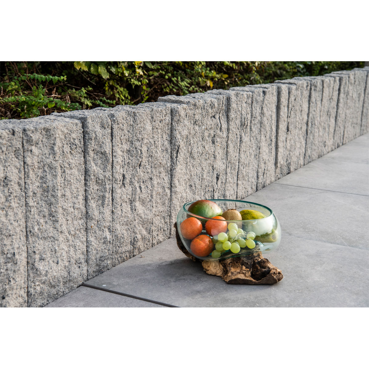 Diephaus  Palisade Weiß-Schwarz 75 x 15 x 12,5 cm Bild 2