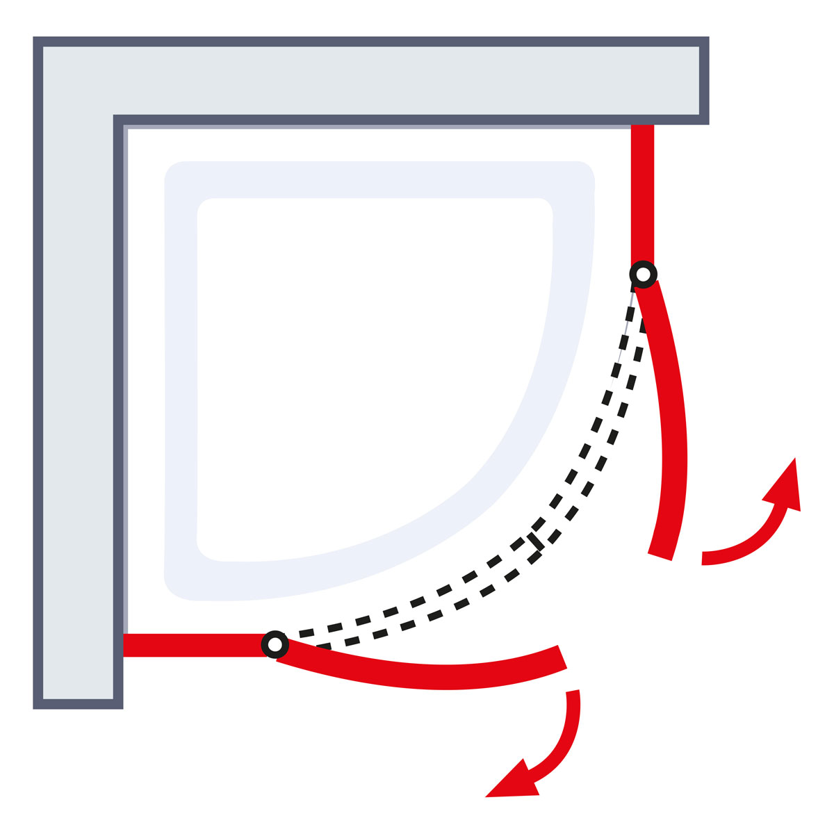 Schulte Set Alexa Style 2.0 Runddusche inkl Duschwanne 192 x 90 x 90 cm Bild 6
