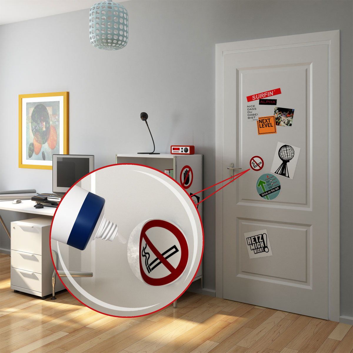 Mellerud Etketten und Klebereste Entferner 75ml Bild 2