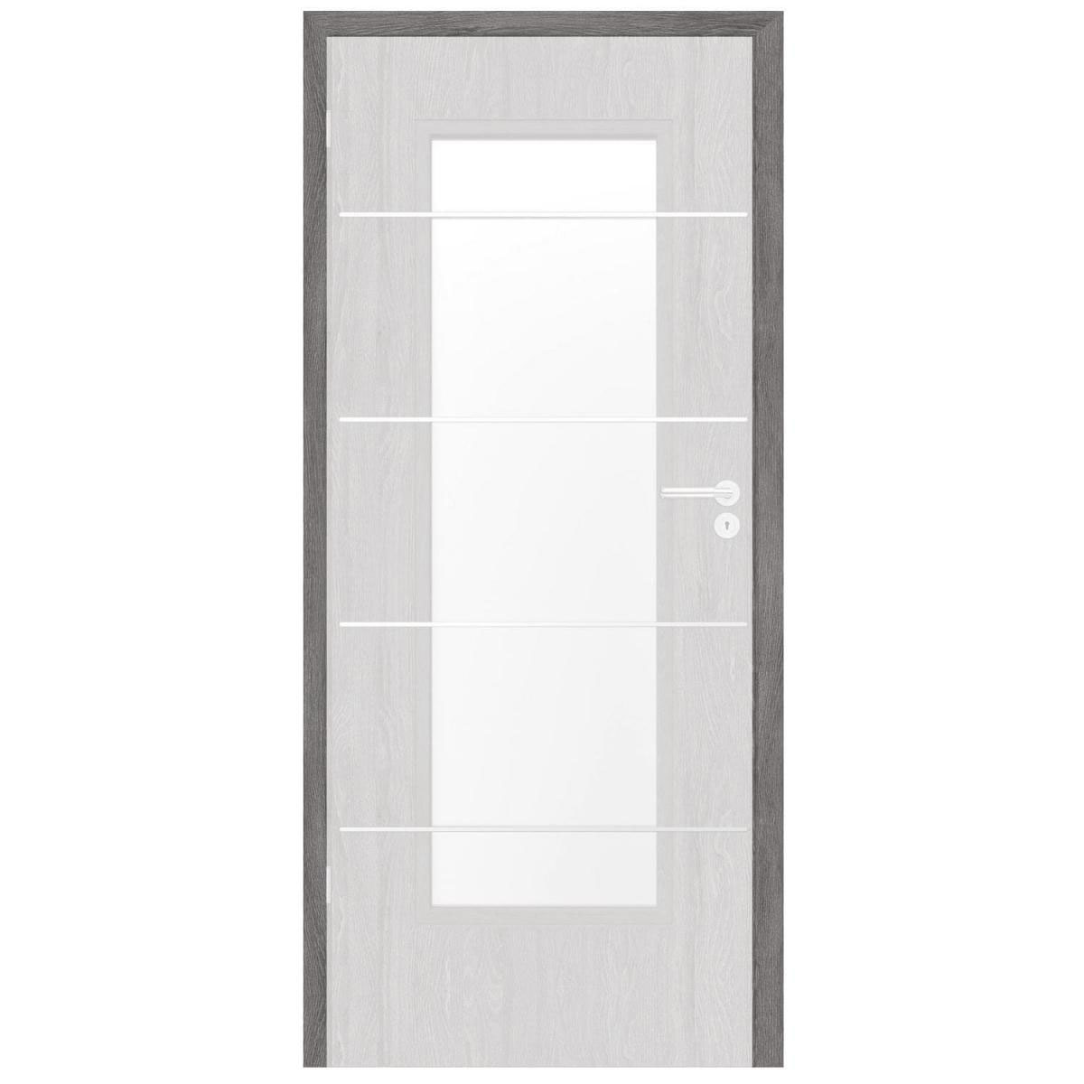 Classen Zarge 12-14 Eiche Grigio 61 cm Anschlag rechts Bild 1