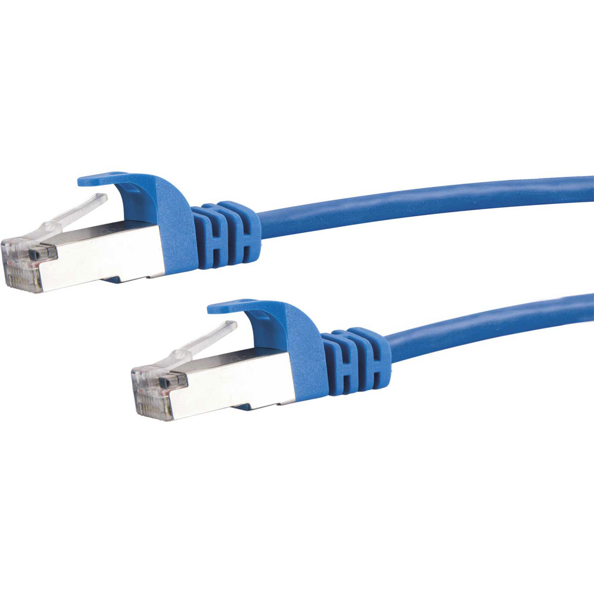 Schwaiger Netzwerkkabel CAT6 250Mhz 1Gbit/s 1m blau Bild 2
