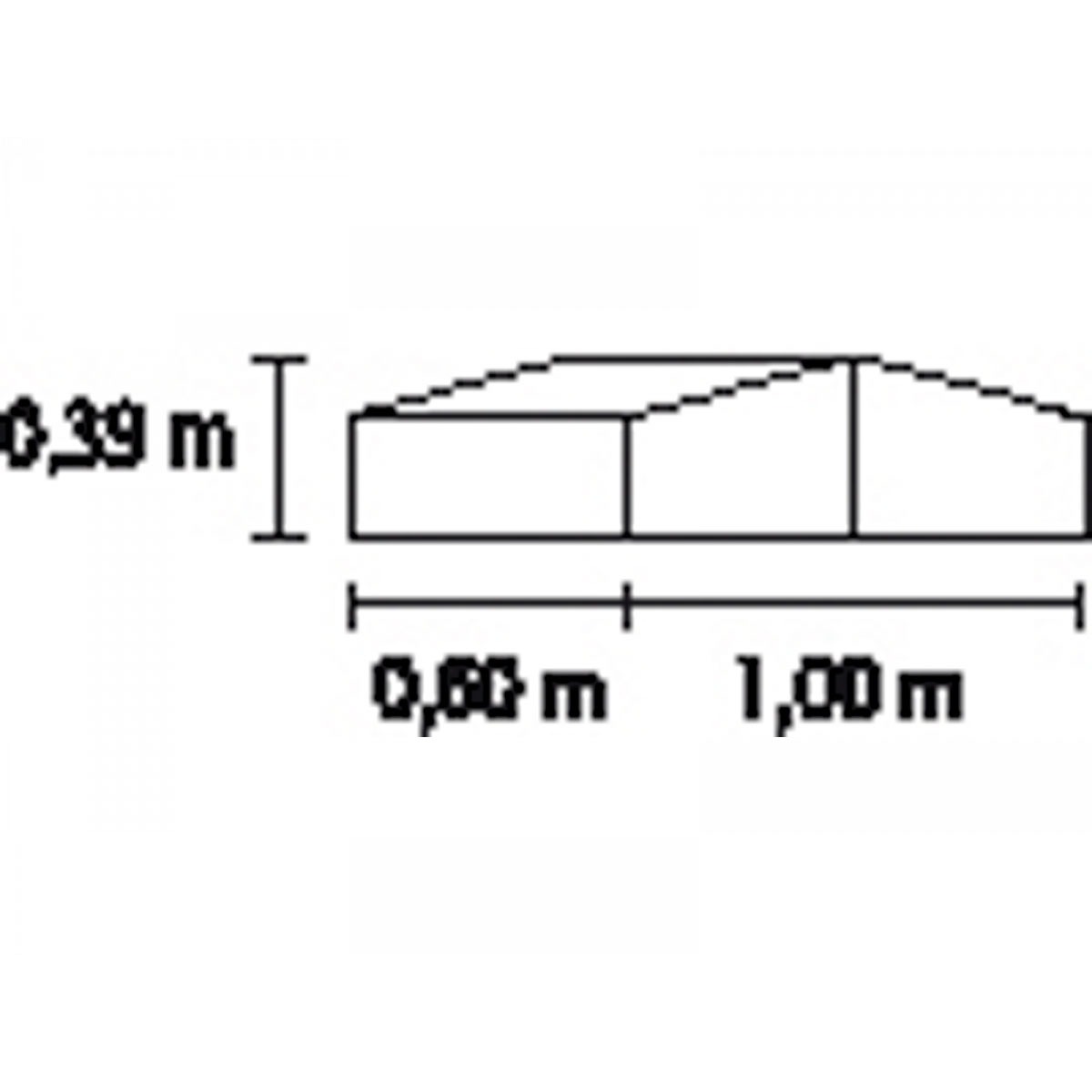 Vitavia Frühbeet Gaia XS 100 x 39 x 60 cm transparent Bild 2