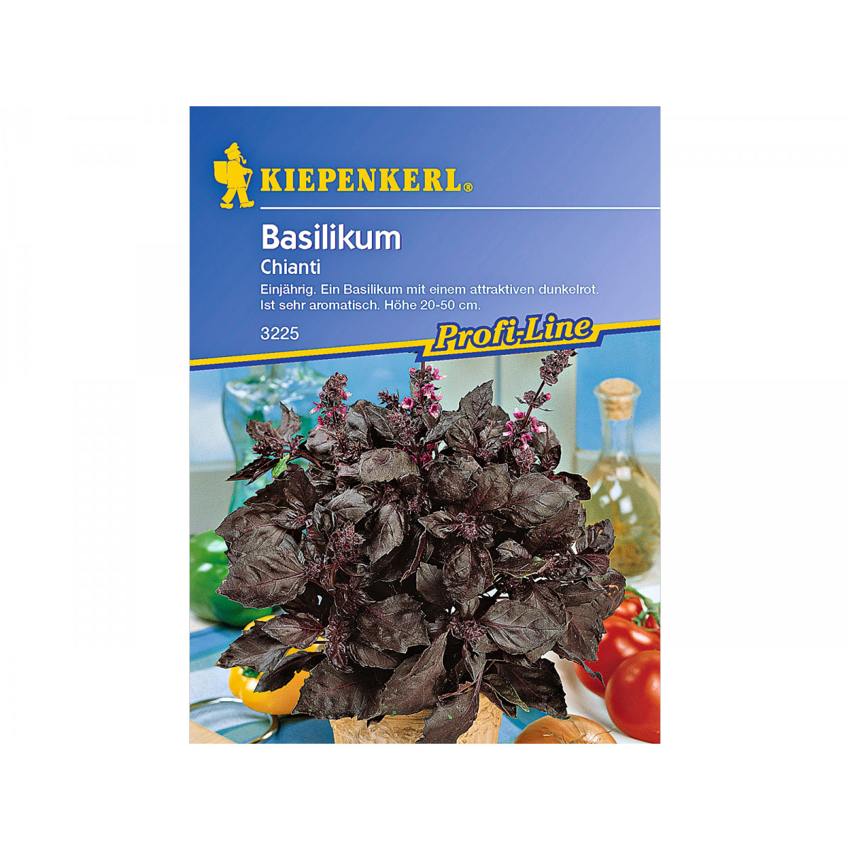 Kiepenkerl Basilikum Chianti rotblättrig einjährig Profi-Line Bild 2