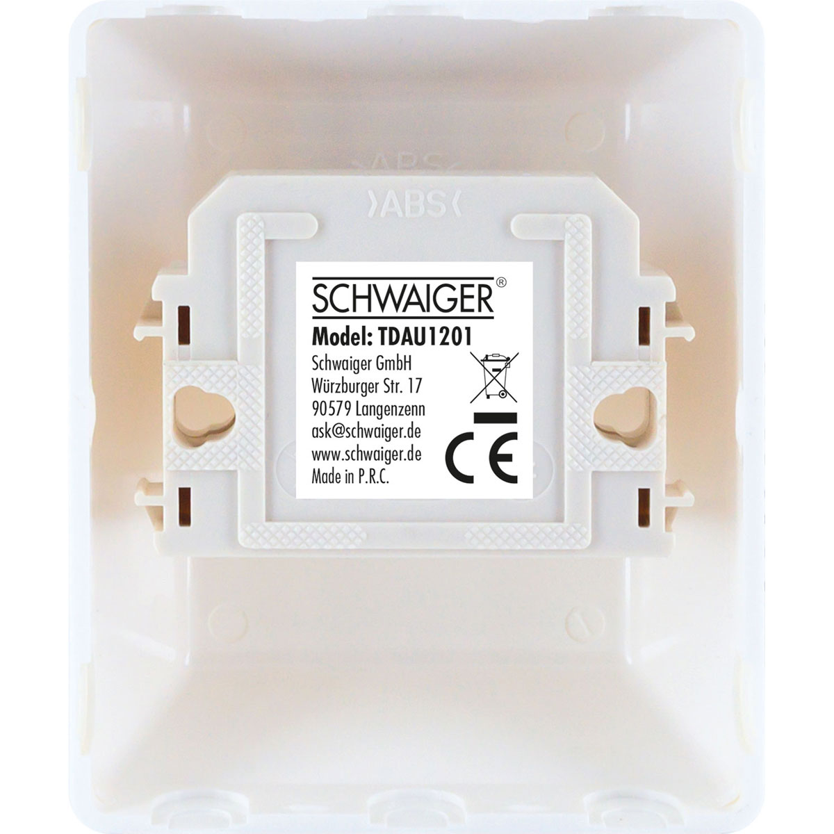 Schwaiger TAE-Anschlussdose Universal Aufputzdose Bild 2