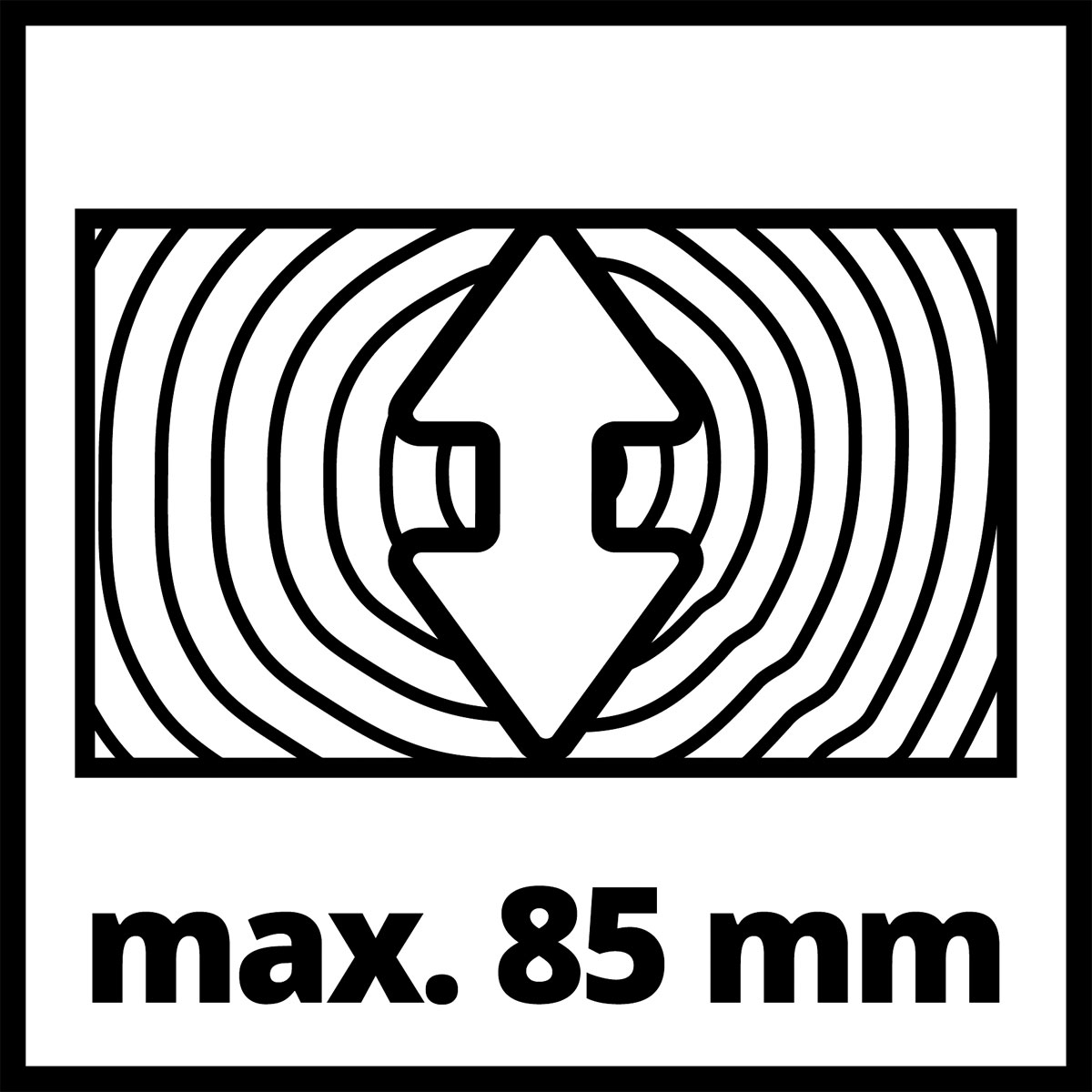 Einhell  Zug-Kapp-Gehrungssäge TC-SM 254 Bild 8