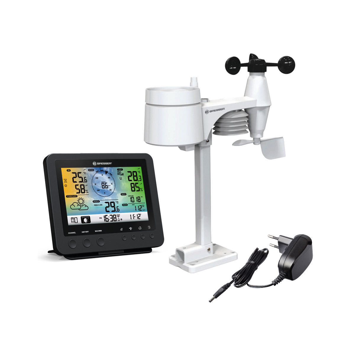 Bresser WLAN Farbwettercenter  Bild 2
