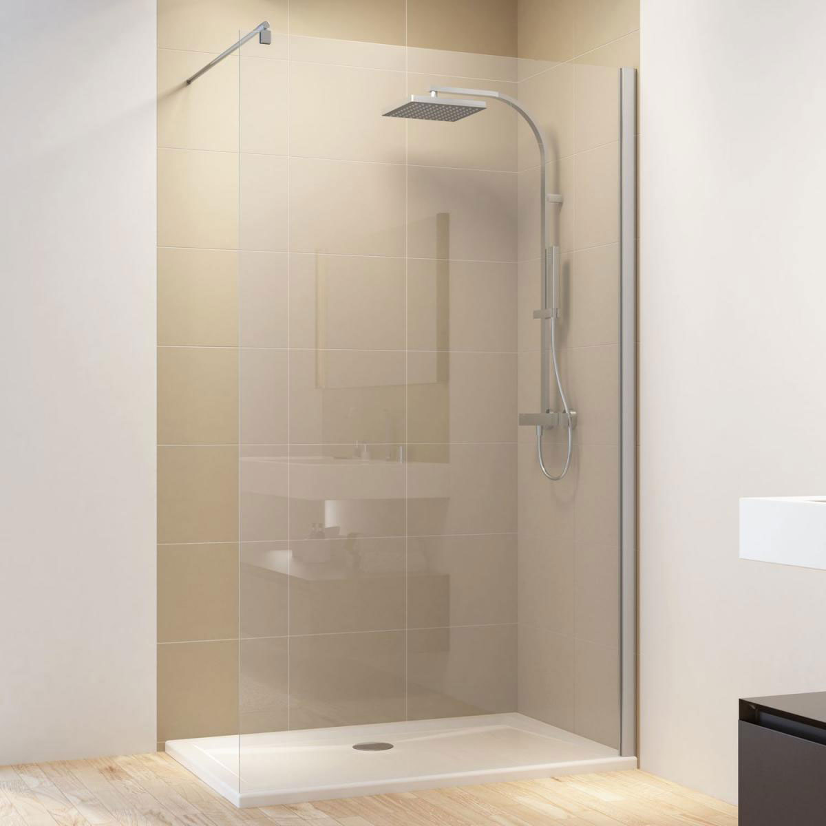 Schulte Walk In MasterClass M8 200 x 100 cm chromoptik klar Bild 1