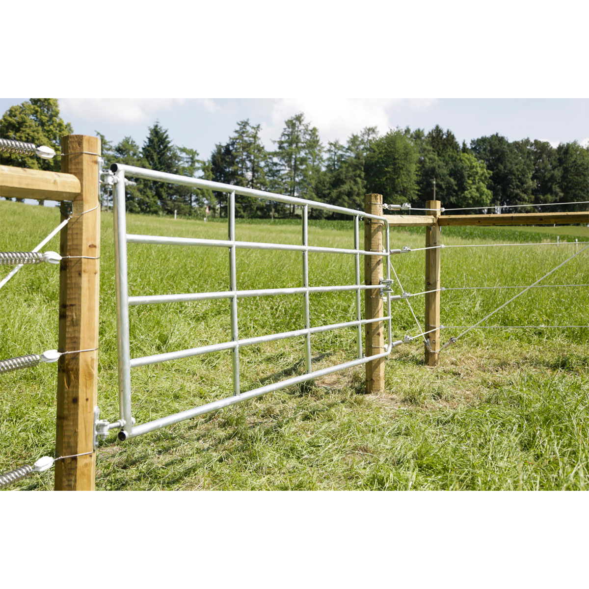 Weidetor verstellbar 110 cm 3-4 m