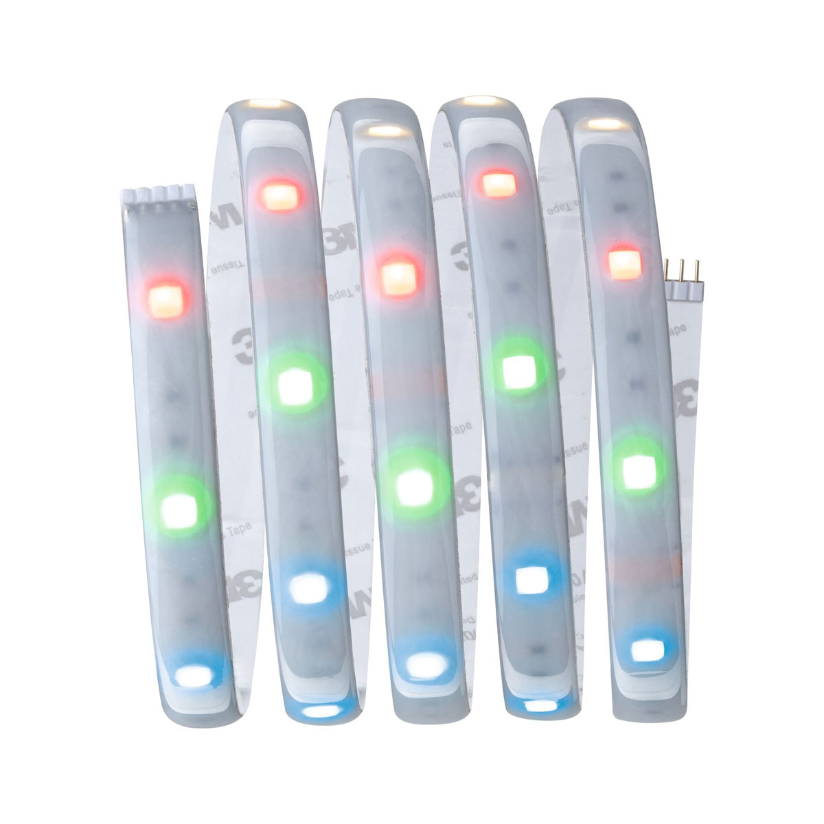 Paulmann LED-Basisset MaxLED 250 150 cm 9,8 Watt silber Bild 1