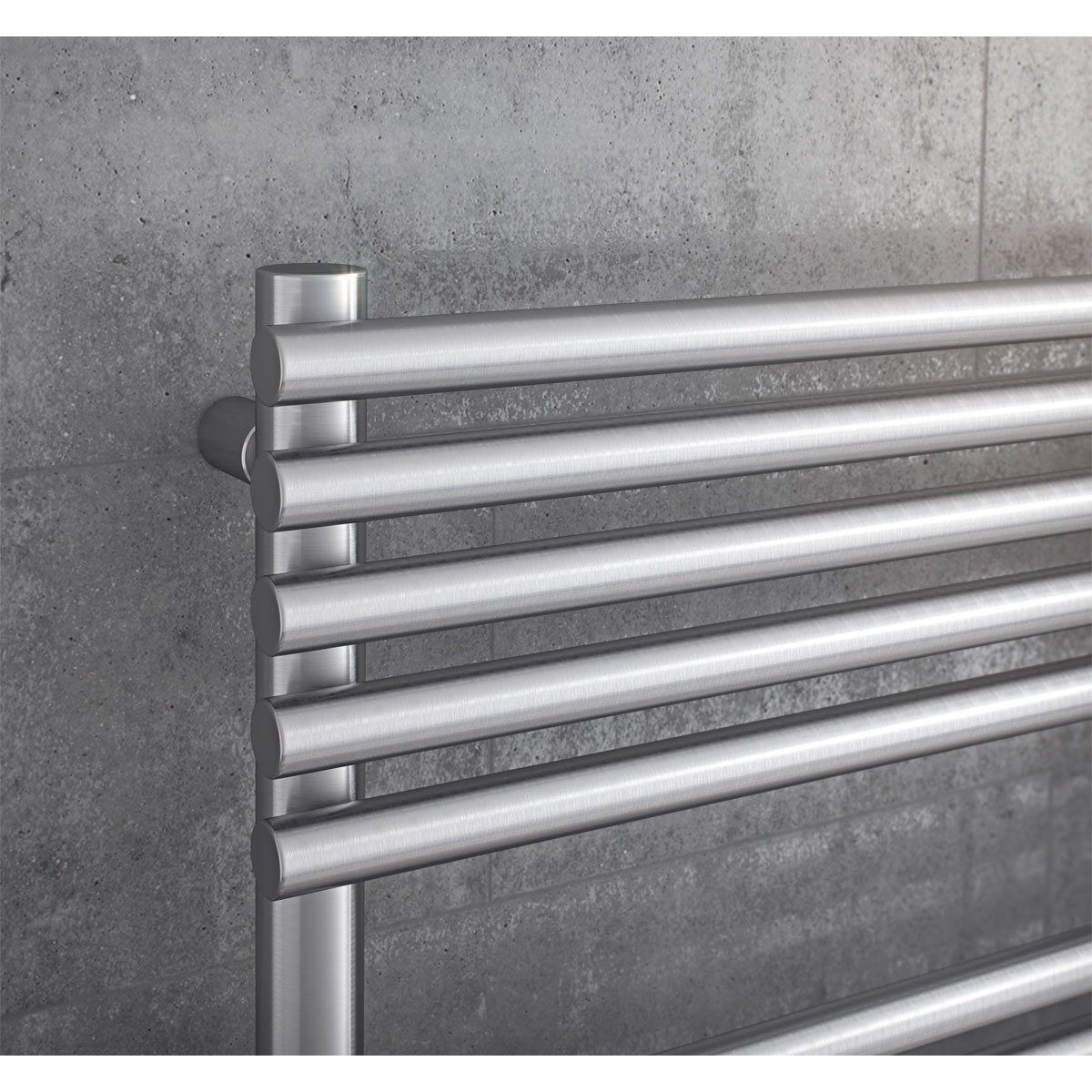 Ximax  Elektrischer Handtuchwärmer Tec-Edelstahl 716 x 600 mm 300 Watt Typ 6 Edelstahl Bild 2