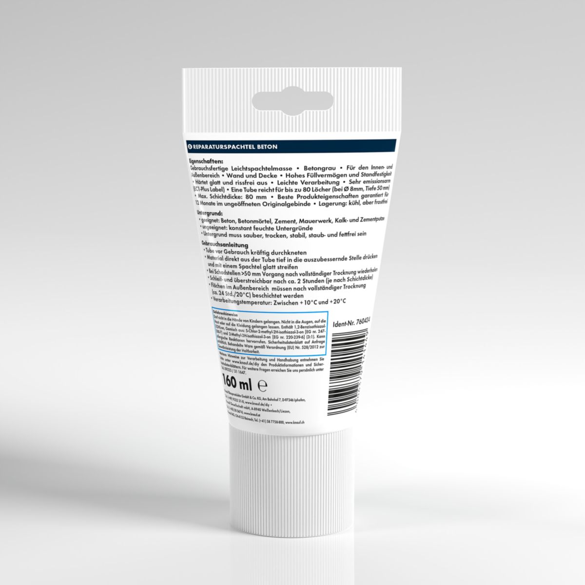 Knauf Reparaturspachtel Beton 160ml