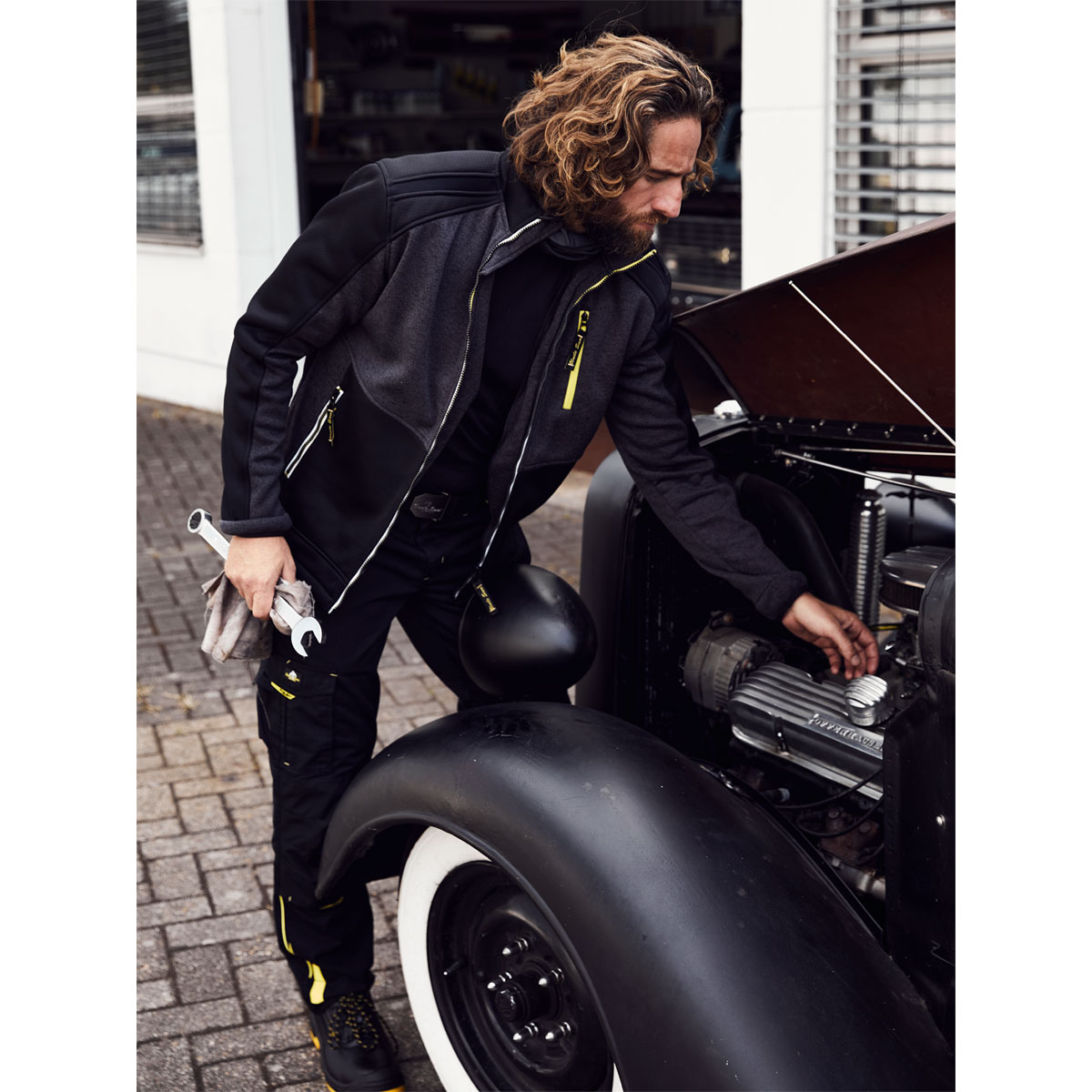 Uncle Sam  Arbeitsshose schwarz Bild 3