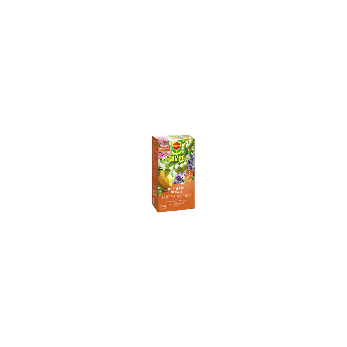 Compo Mediterrane Pflanzen Langzeit-Dünger 1,5 kg