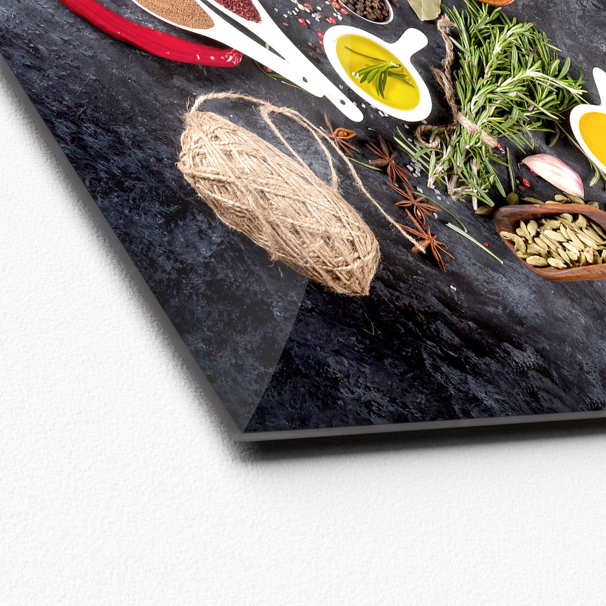 Glas-Art Spicery II 50 x 50 Glasbild Bild 2