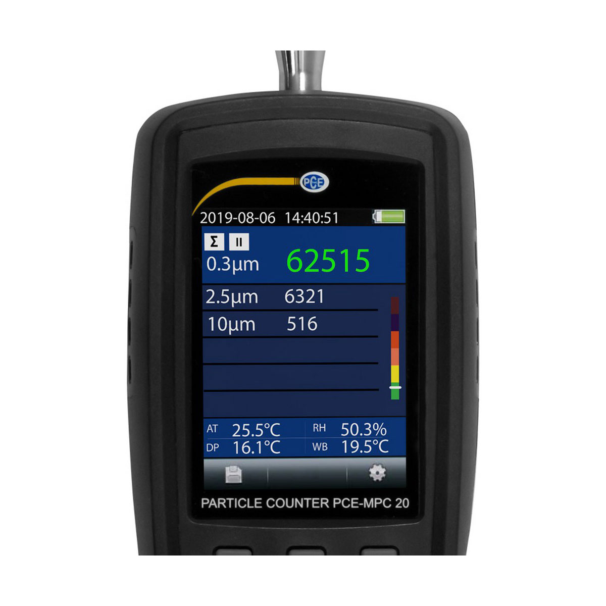 PCE Instruments Partikelzähler „PCE-MPC 20“ Bild 2