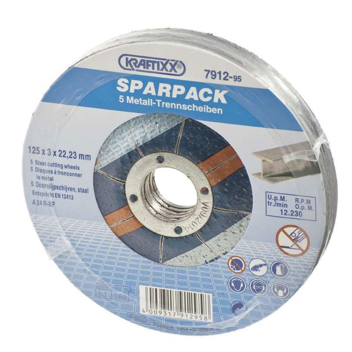 kwb  Trennscheiben Metallbearbeitung Durchmesser 125 mm Bild 1