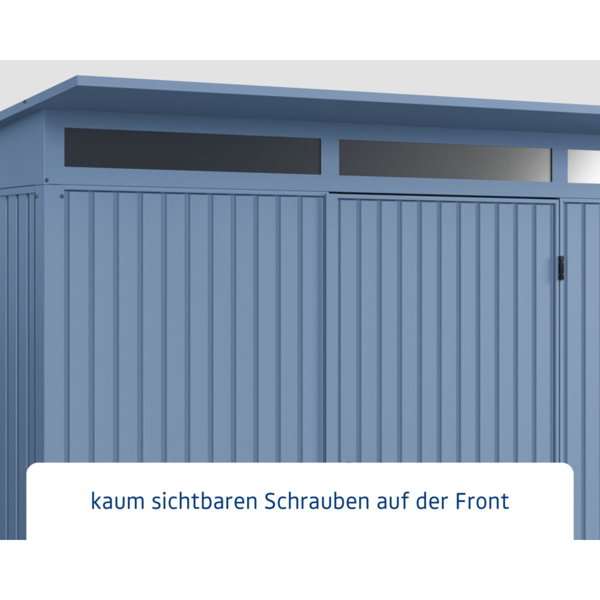 EcoStar  Gerätehaus Trend-PTyp 3RAL5014 1 flg Bild 4