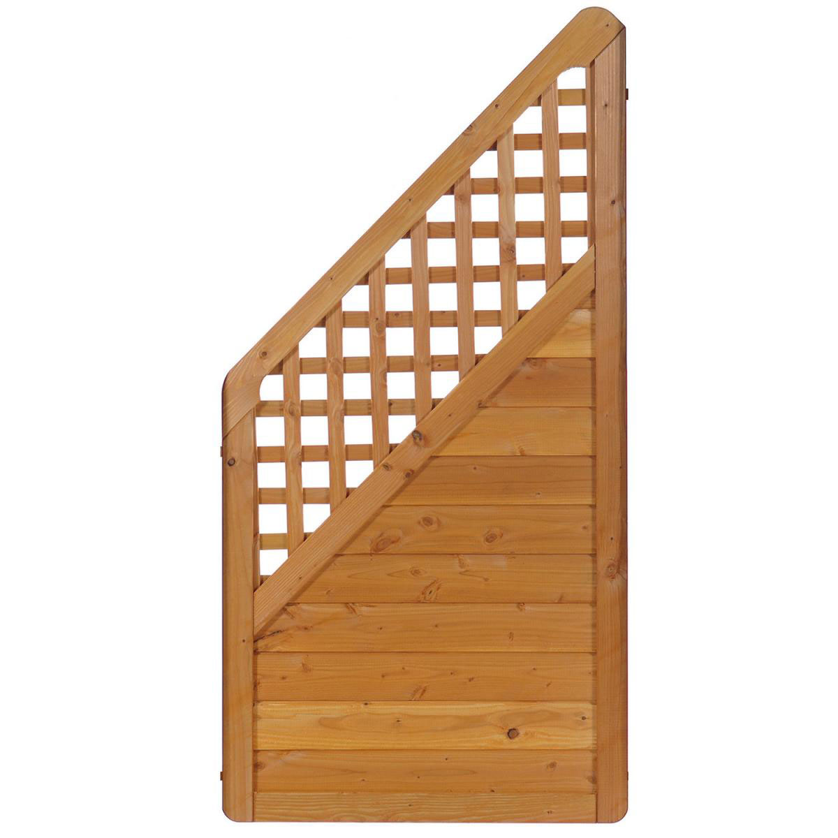 Zaunserie Mainau Anschluss links 90 x 180/95 cm