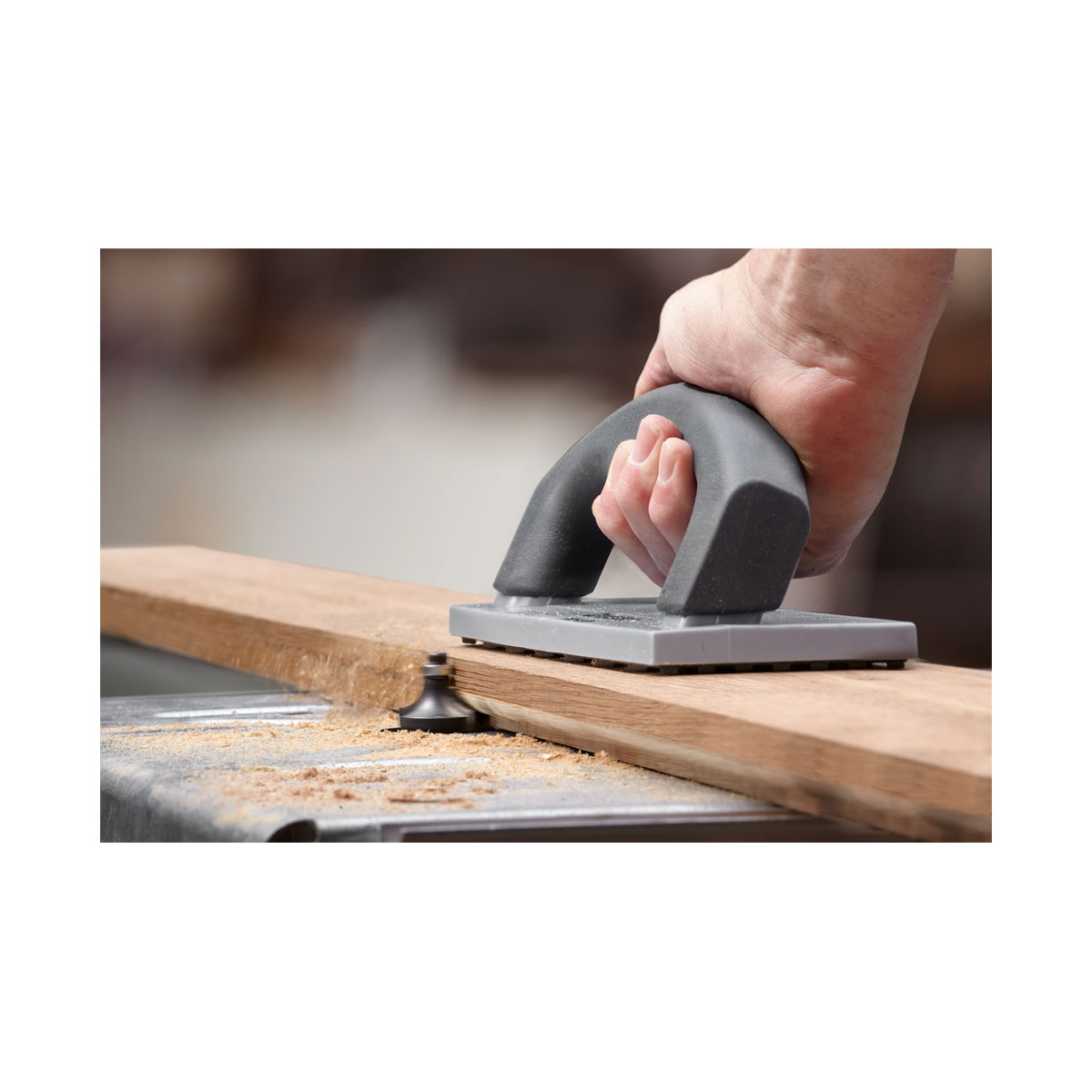 kwb  Werkstückschieber mit Anti-Rutsch Unterseite Bild 3