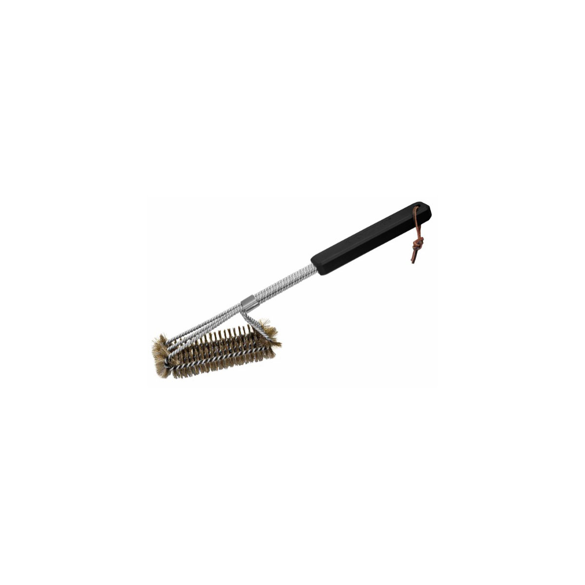 COZZE  Stahlbürste 6 x 3 x 40 cm Stahldraht mit Griff aus Bakelit