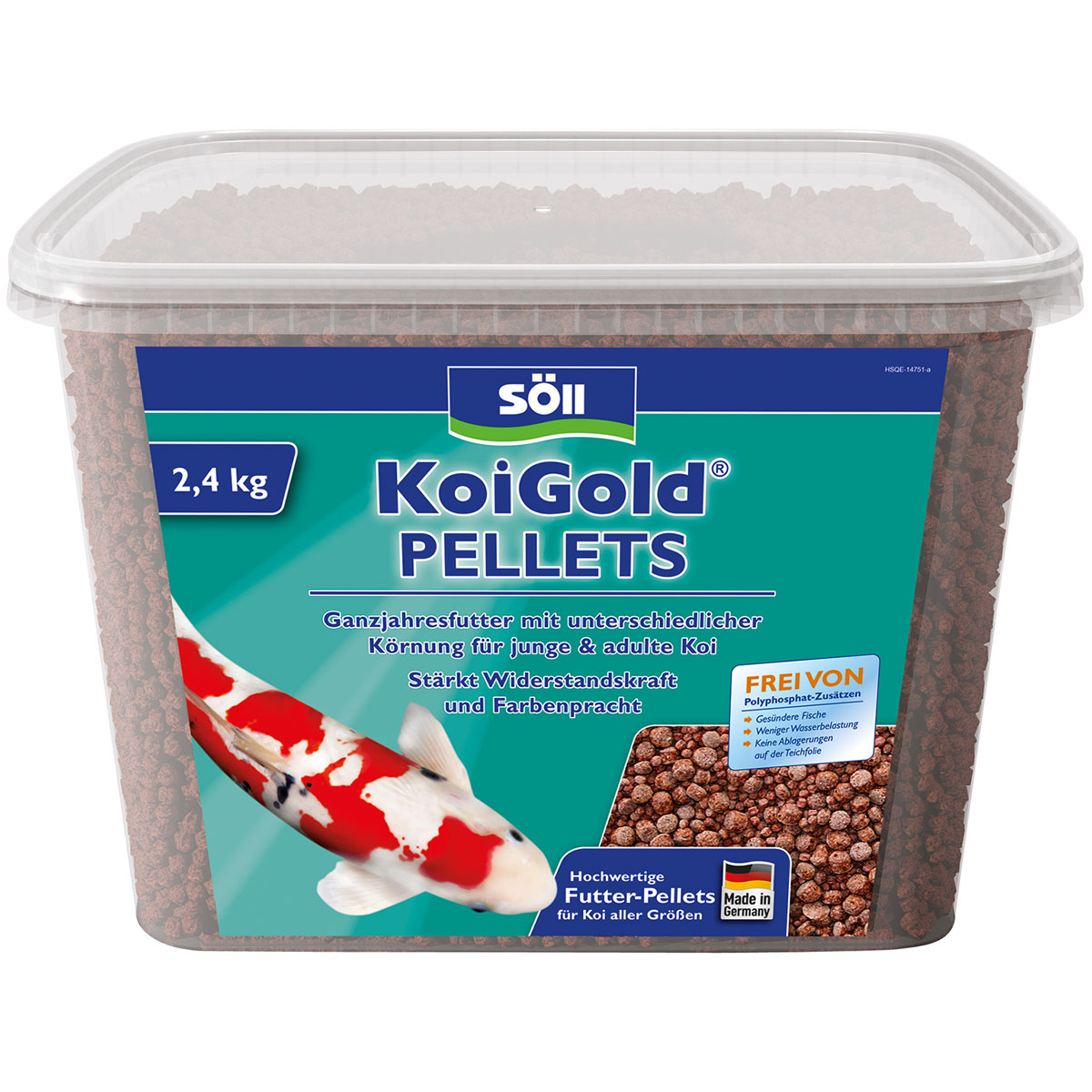 Söll Futterpellets KoiGold 7 l