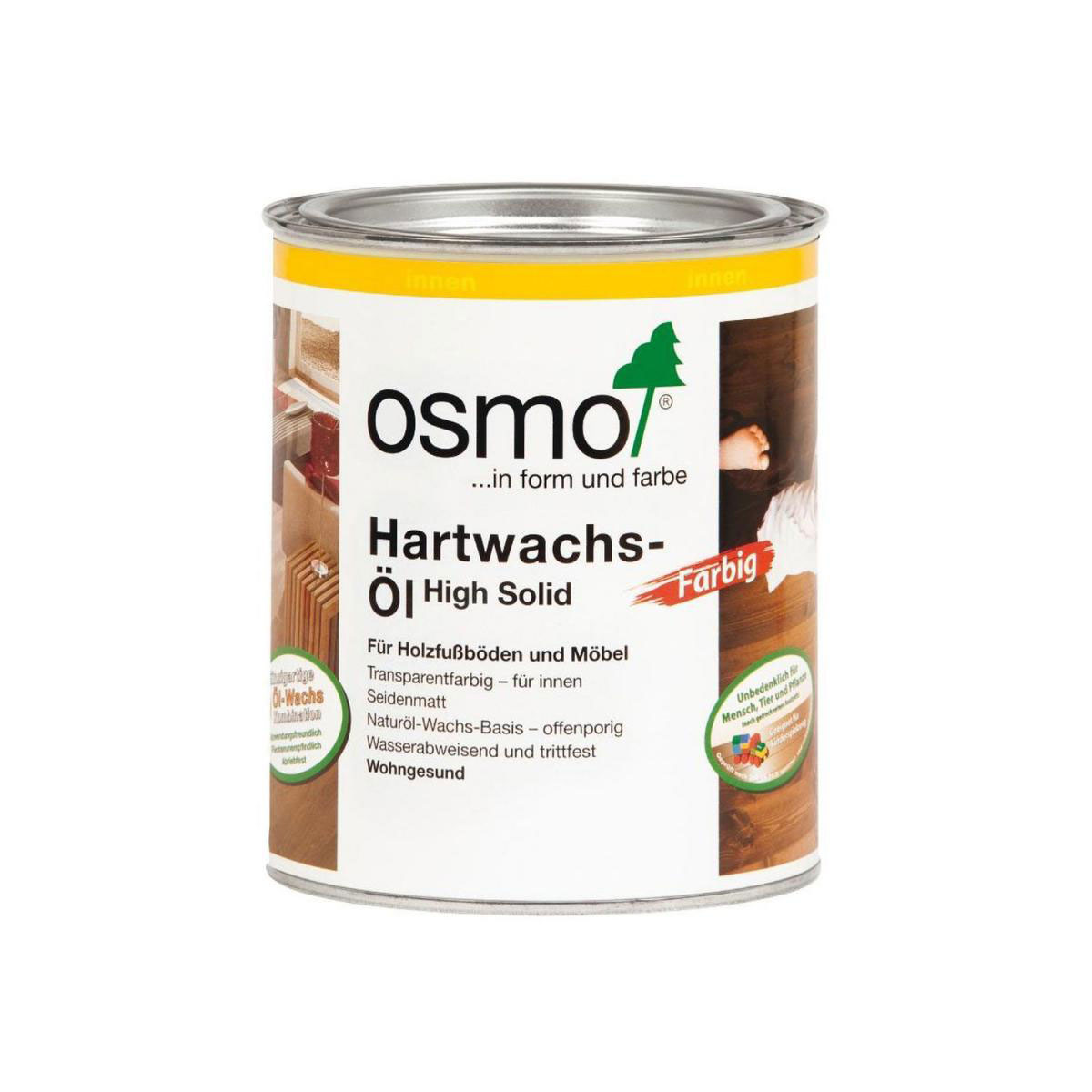 Osmo Hartwachs-Öl Farbig schwarz 750ml
