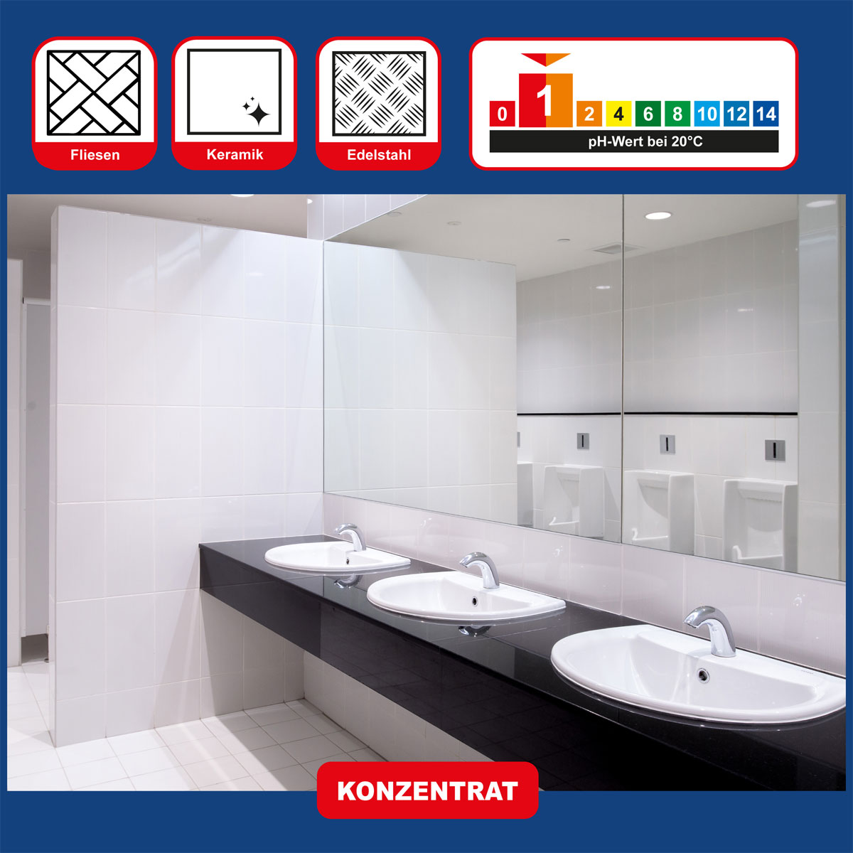 Sanitär Reiniger 1 l Bild 2