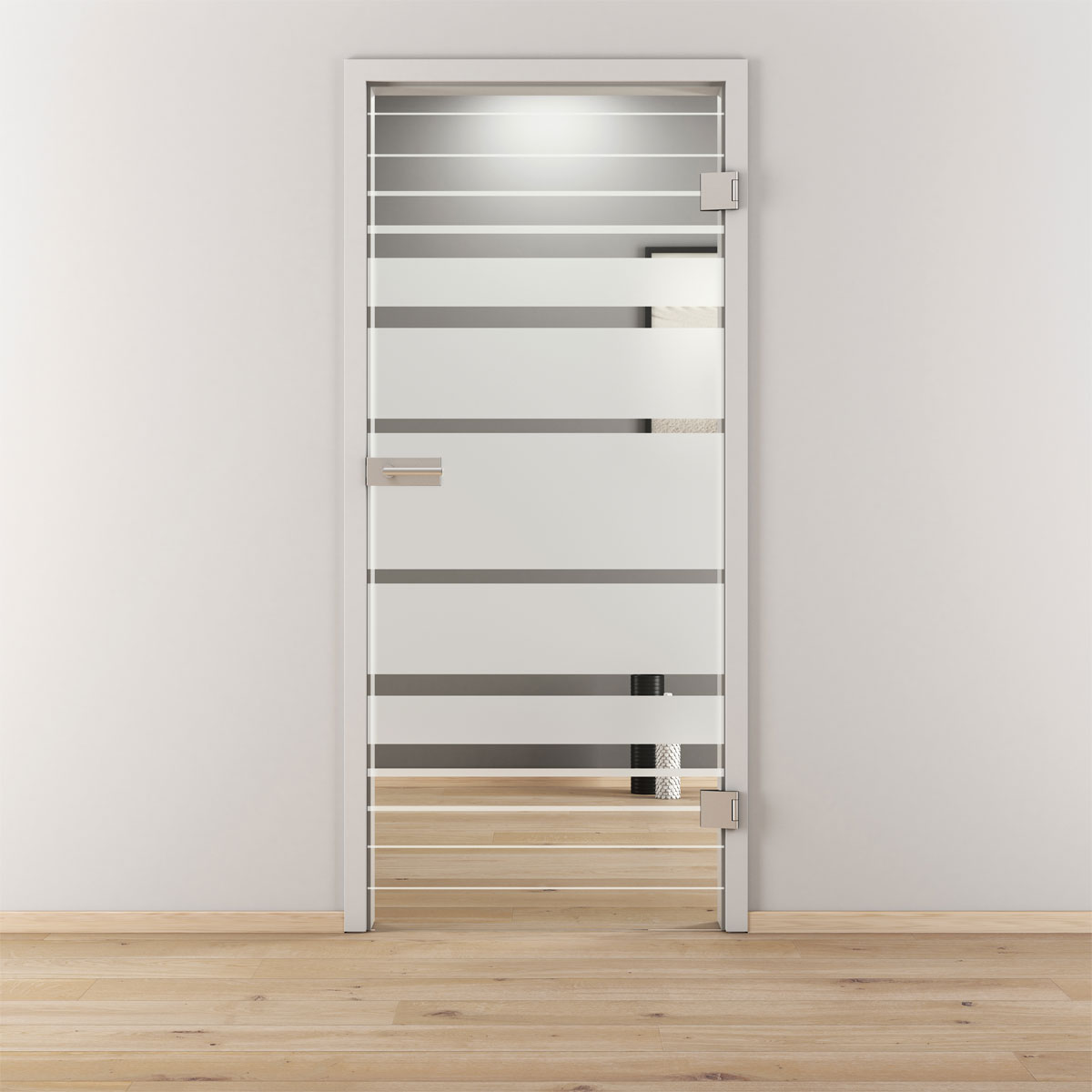 Glasdrehtür NOVA 509 83,4 x 197,2 cm Rechts