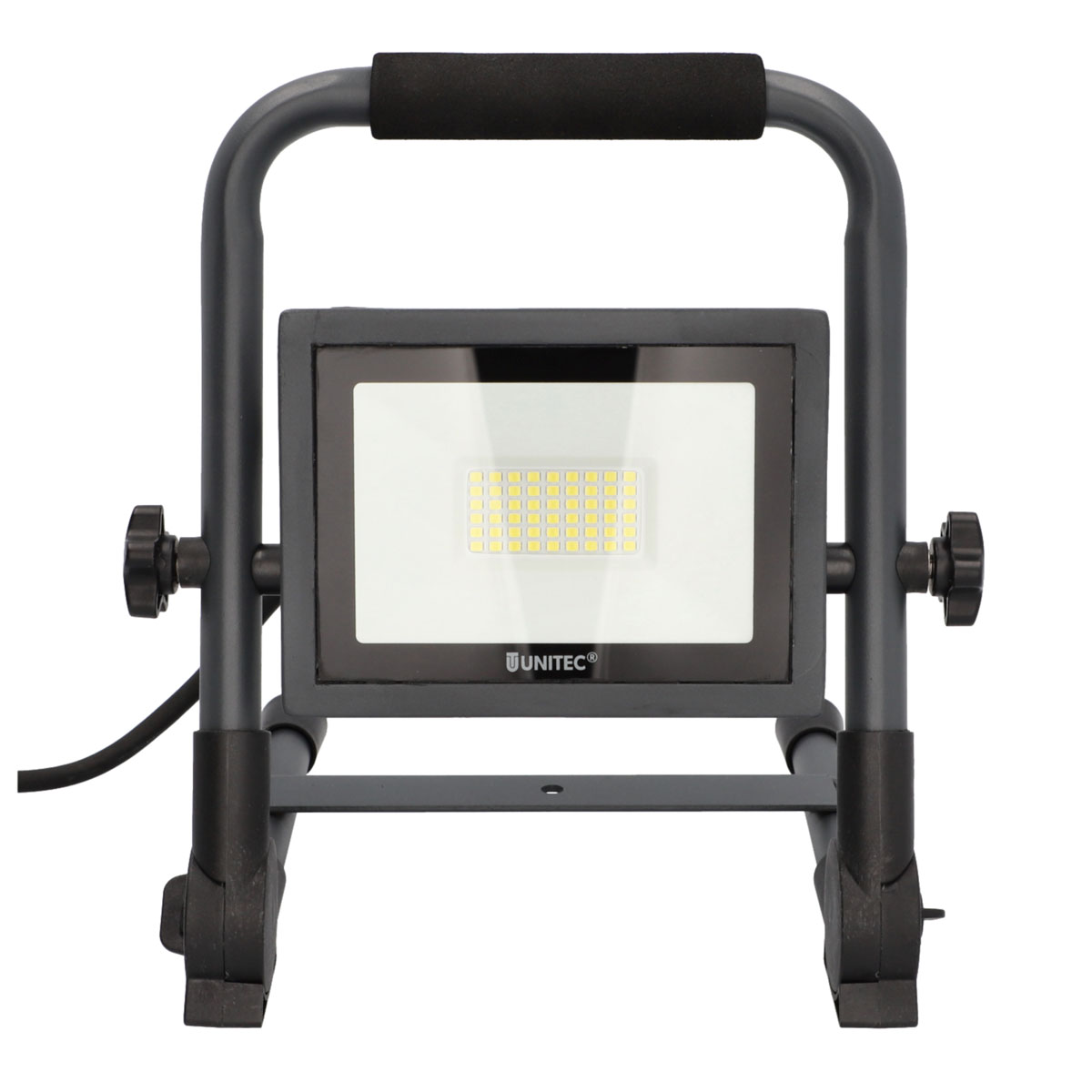 Unitec LED Arbeits-Strahler 30W 2400lm anthrazit Bild 2