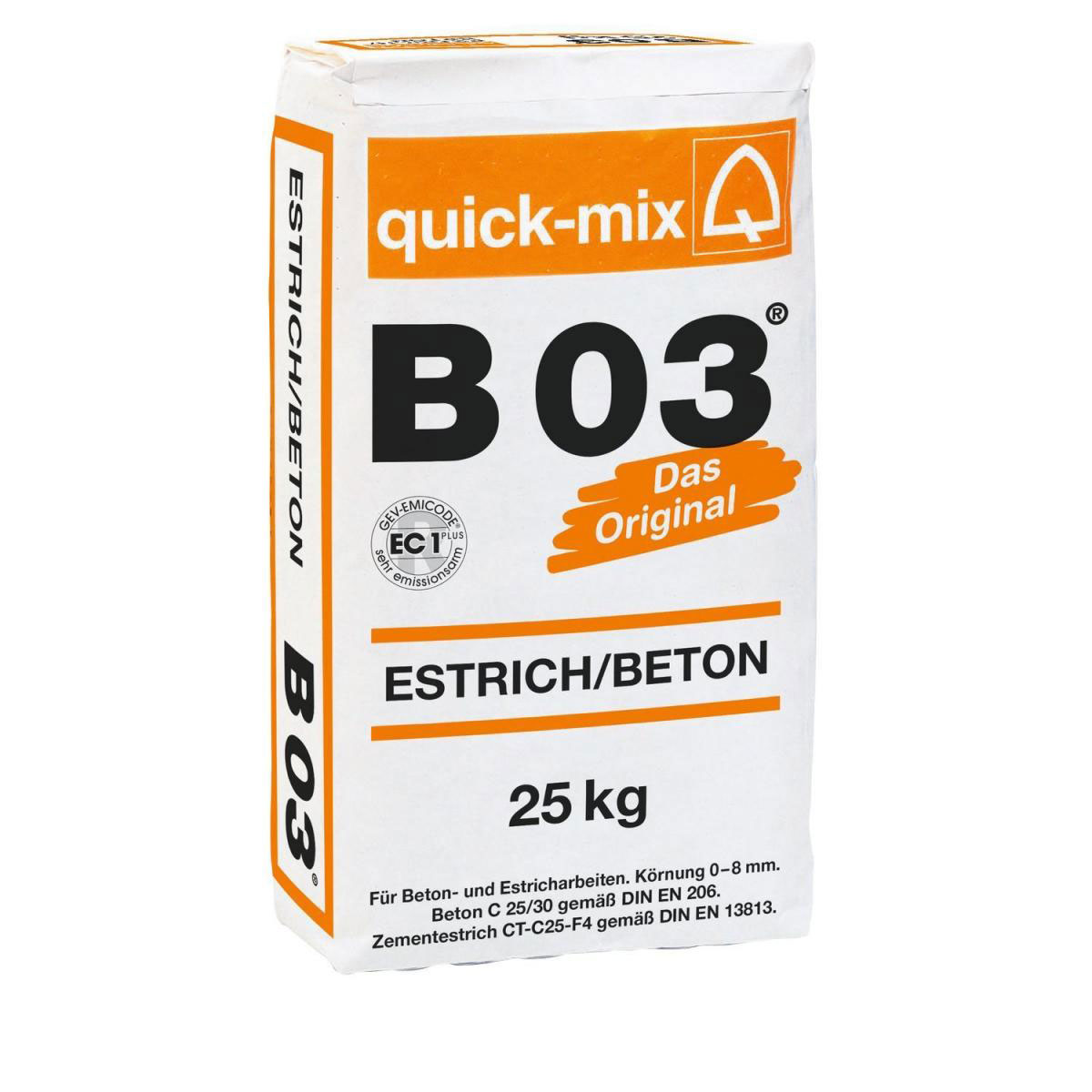 quick-mix Estrichbeton 25 kg quick-mix Estrichbeton 25 kg