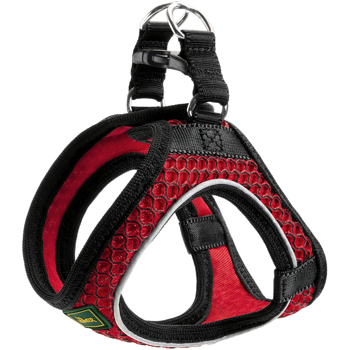 Hunter Hundegeschirr Hilo Comfort rot Größe M