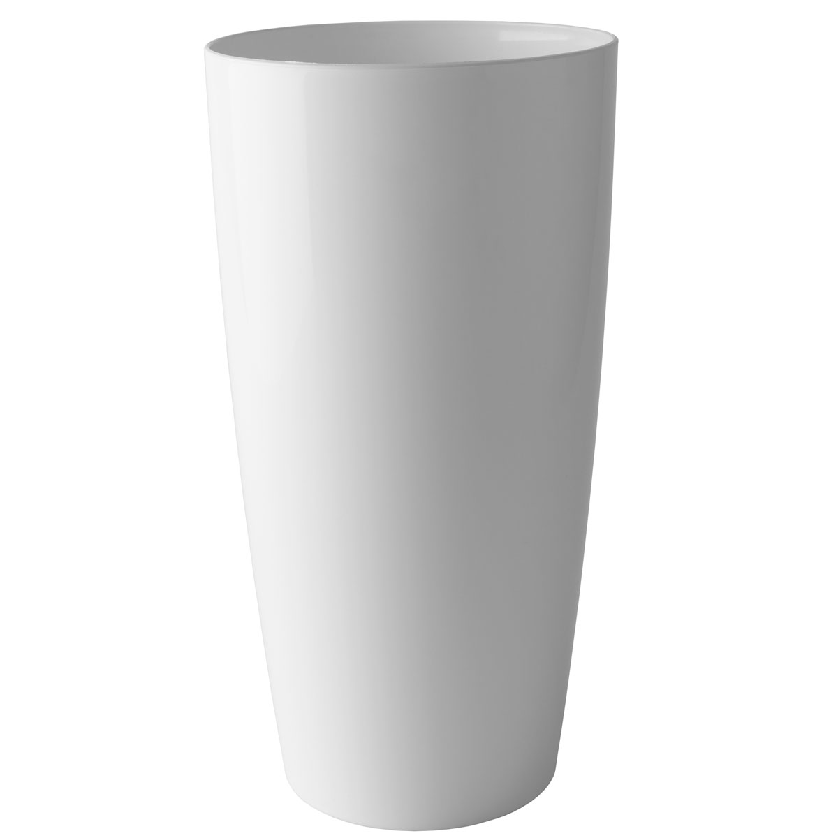 Pflanztopf Santorini rund weiß Pflanztopf Santorini rund weiß