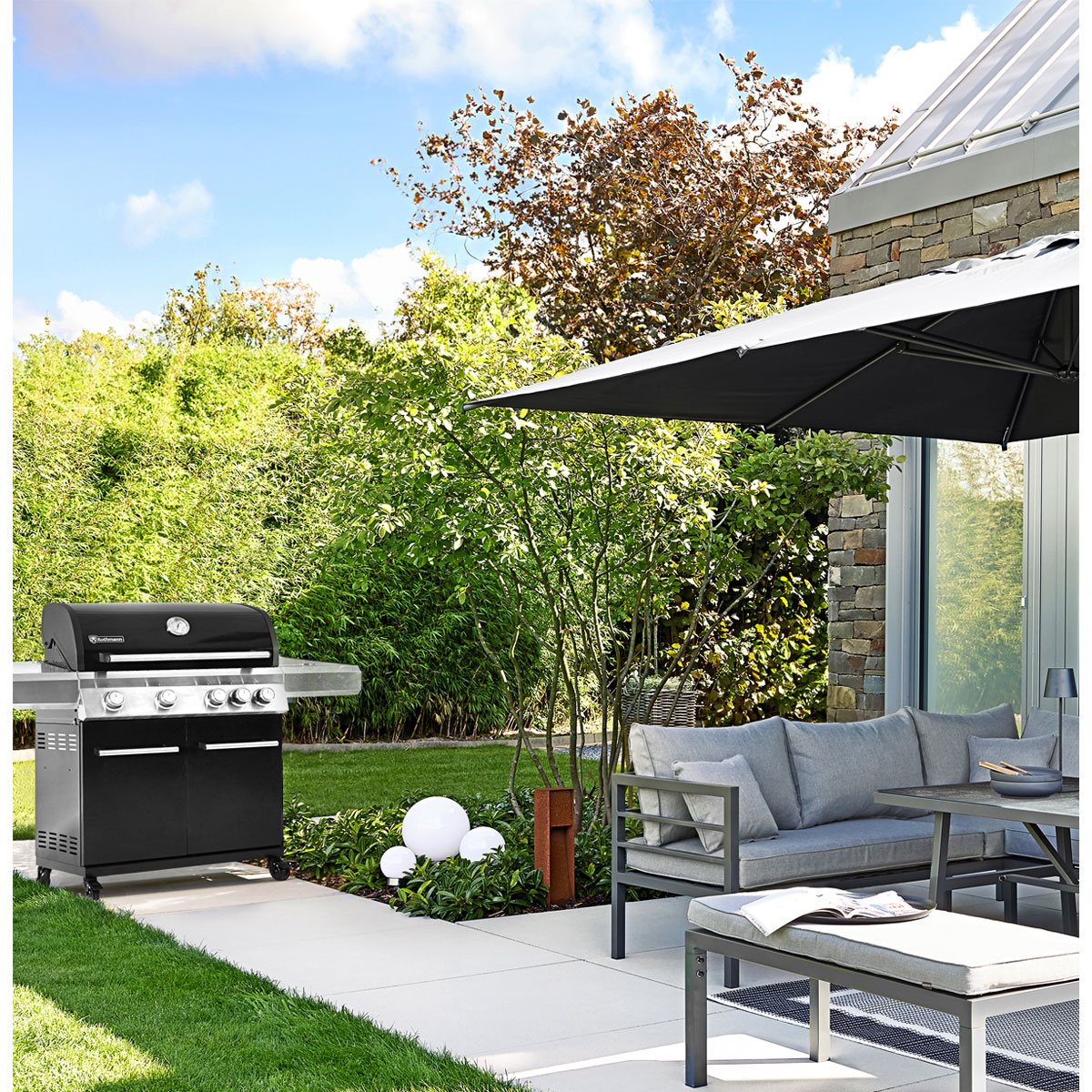 Rothmann Gasgrillwagen Charleston 4 Plus  Bild 9