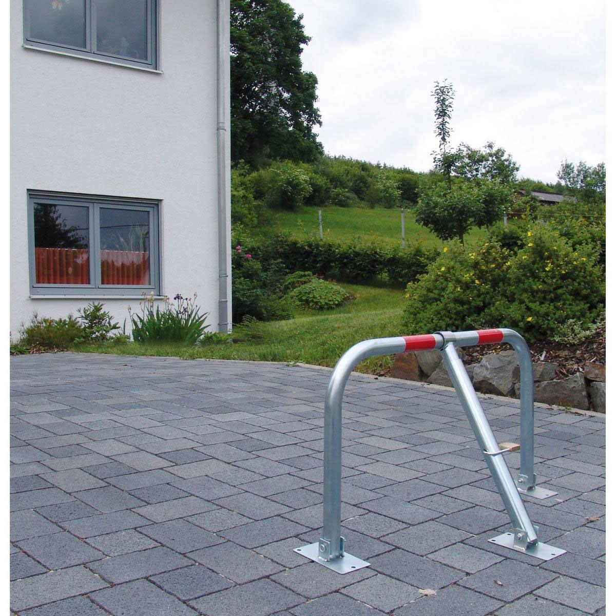 Schellenberg Parkbügel mit Schloss verzinkt Bild 4