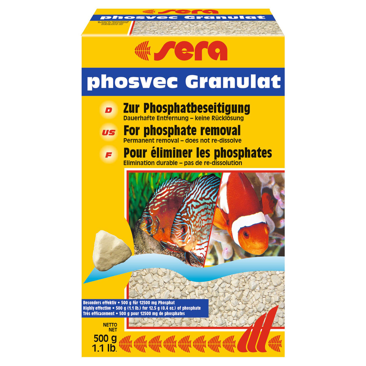 sera  phosvec Granulat 500 g