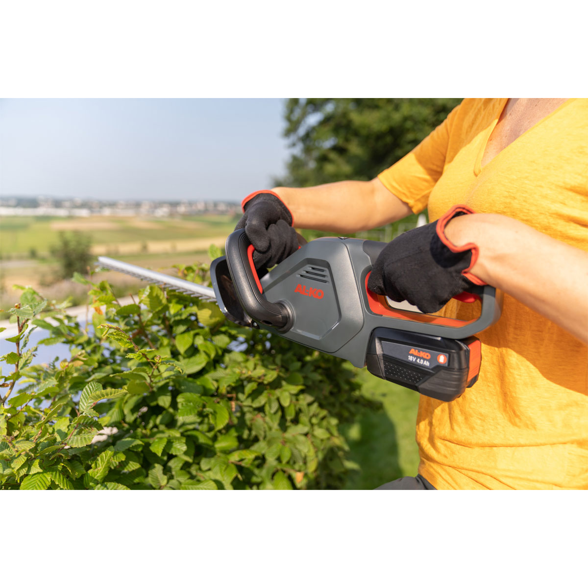 AL-KO  Akku-Heckensschere 18 V HT 1845 inkl Akku Bild 8
