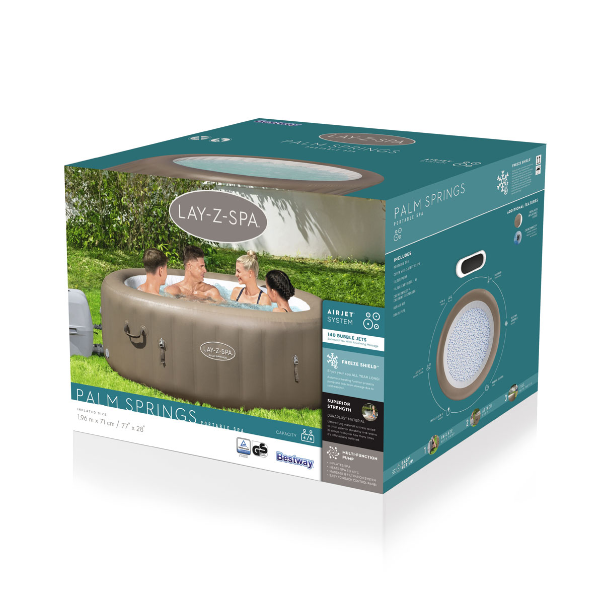 Bestway AirJet Palm Springs Durchmesser 196 x 71 cm Bild 3