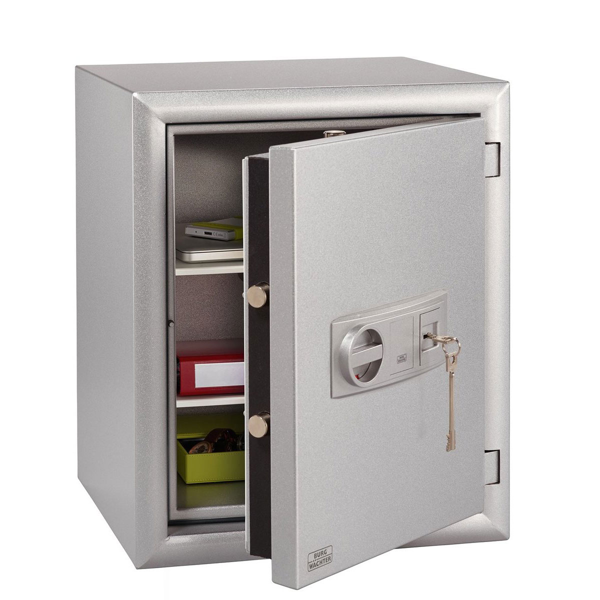 Burg Wächter Wertschutzschrank MTD 760 K 50 x 62,5 x 46,2 silber Burg Wächter Wertschutzschrank MTD 760 K 50 x 62,5 x 46,2 silber