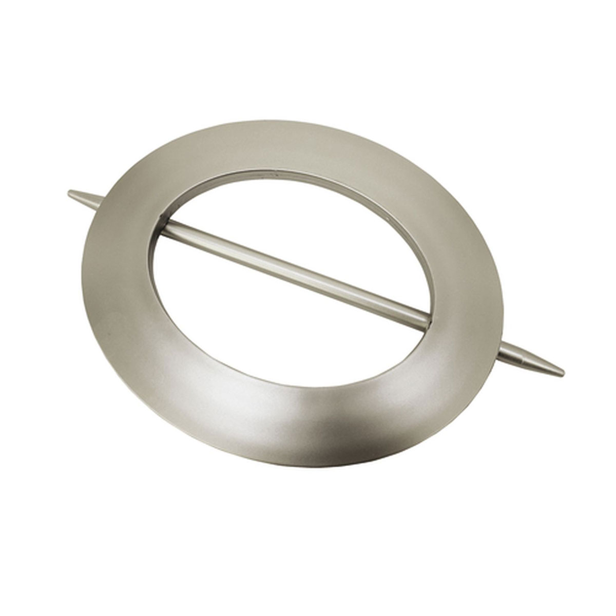 Gardinia Dekoring Oval 15 x 18 cm silber-matt