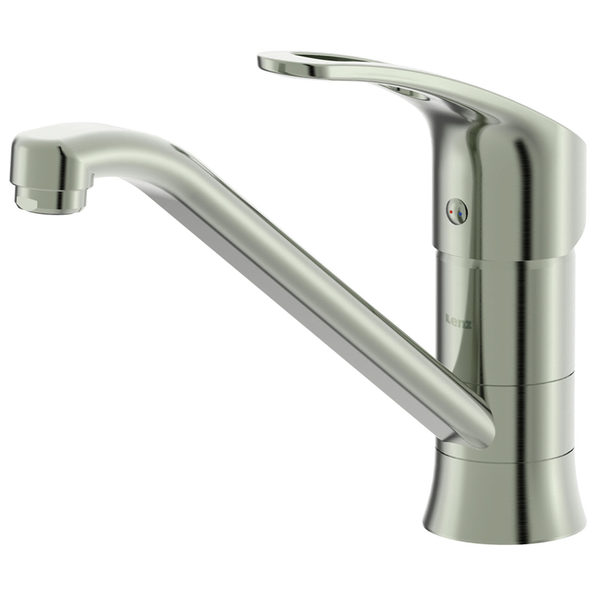 Lenz  Küchenarmatur KELA mit Handbrause Niederdruck nickel-matt