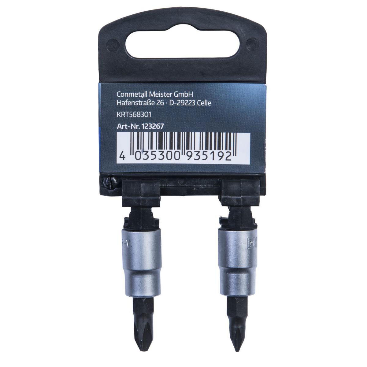 Krone Steckschlüssel 1/4 Zoll PH1/PH2 Bild 3