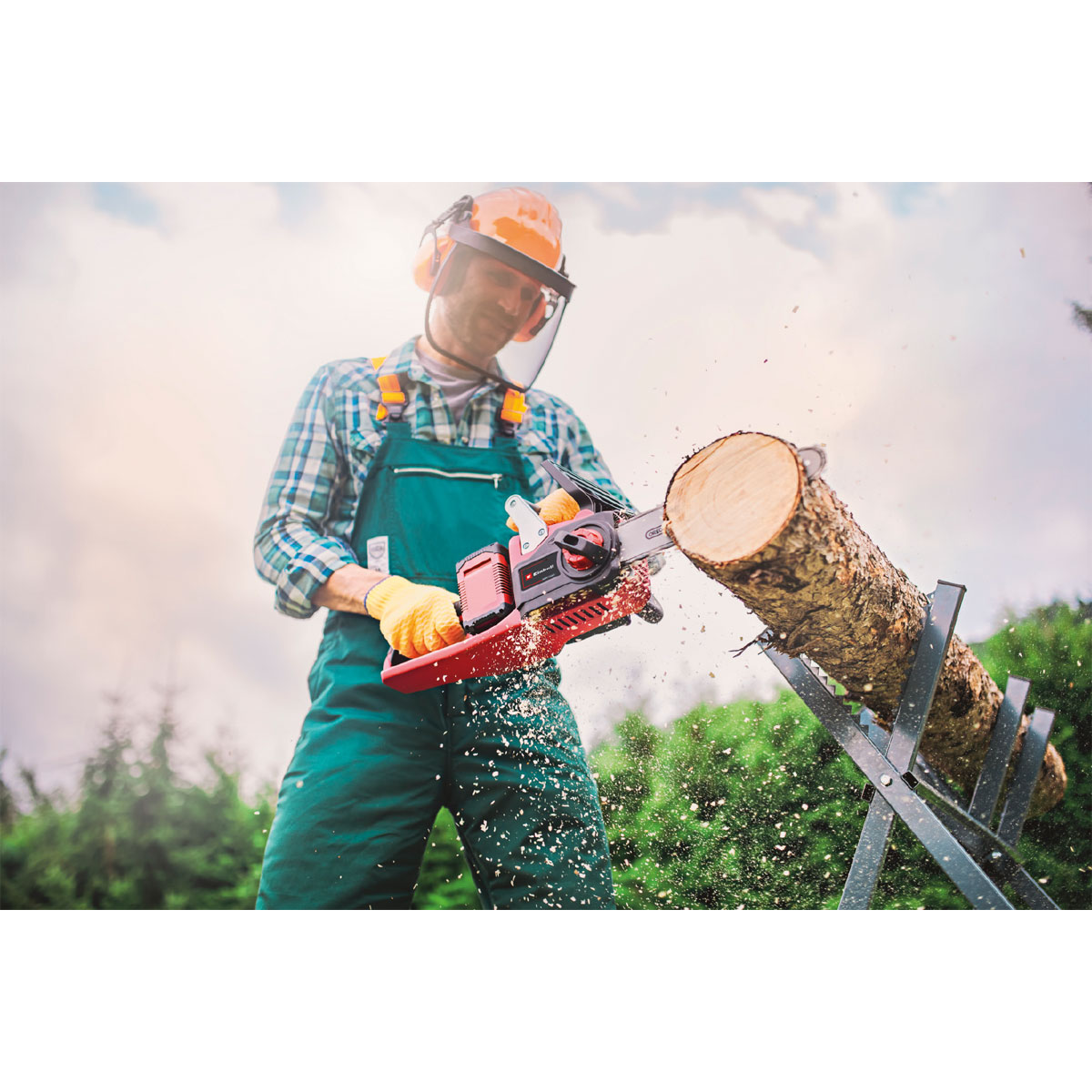 Einhell Akku-Kettensäge GP-LC 36/35 Li-Solo Bild 11