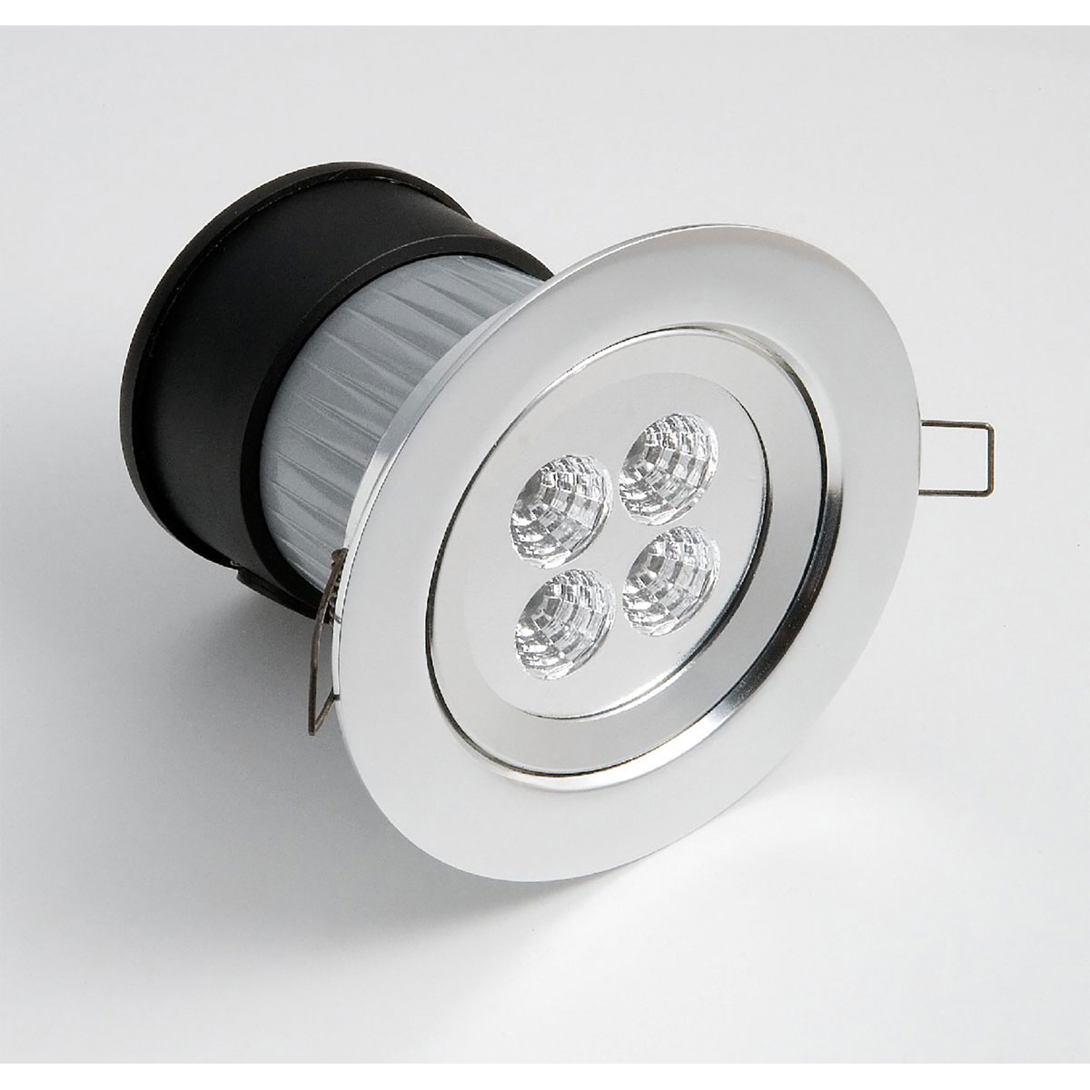 Konstsmide LED-Deckeneinbauleuchte silber Bild 2